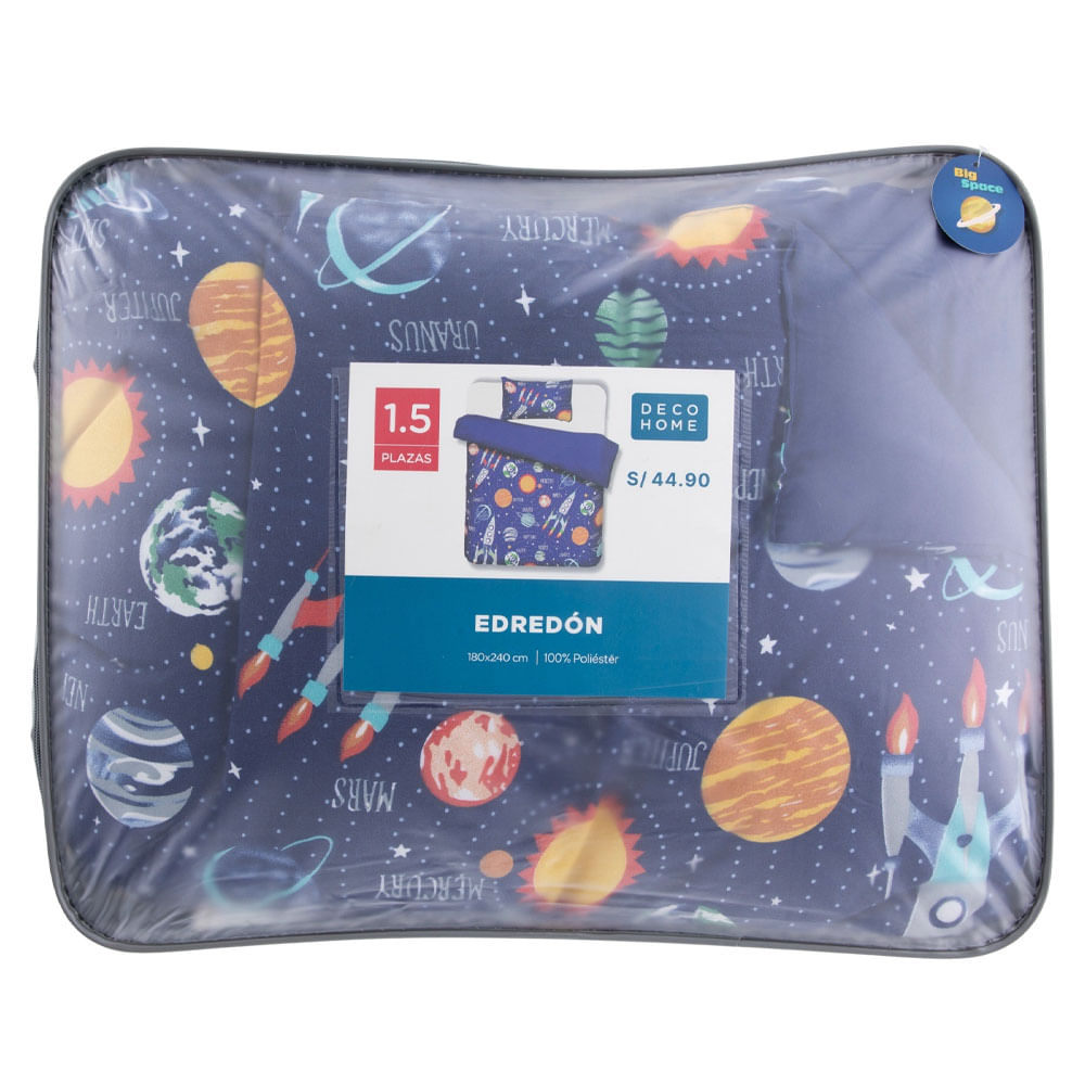 Edredones DECO HOME Big Space Dis1 1.5 Plazas