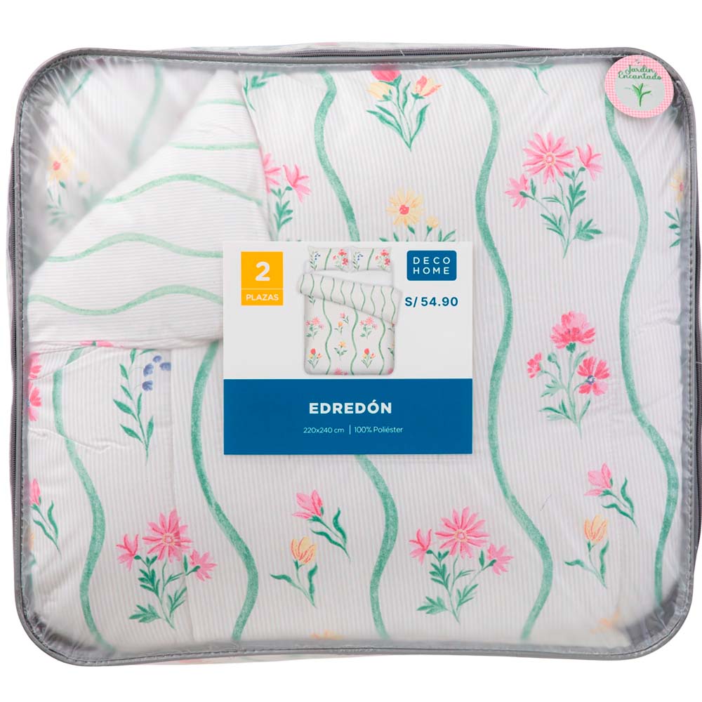 Edredones DECO HOME Jardin Dis2 2 Plazas
