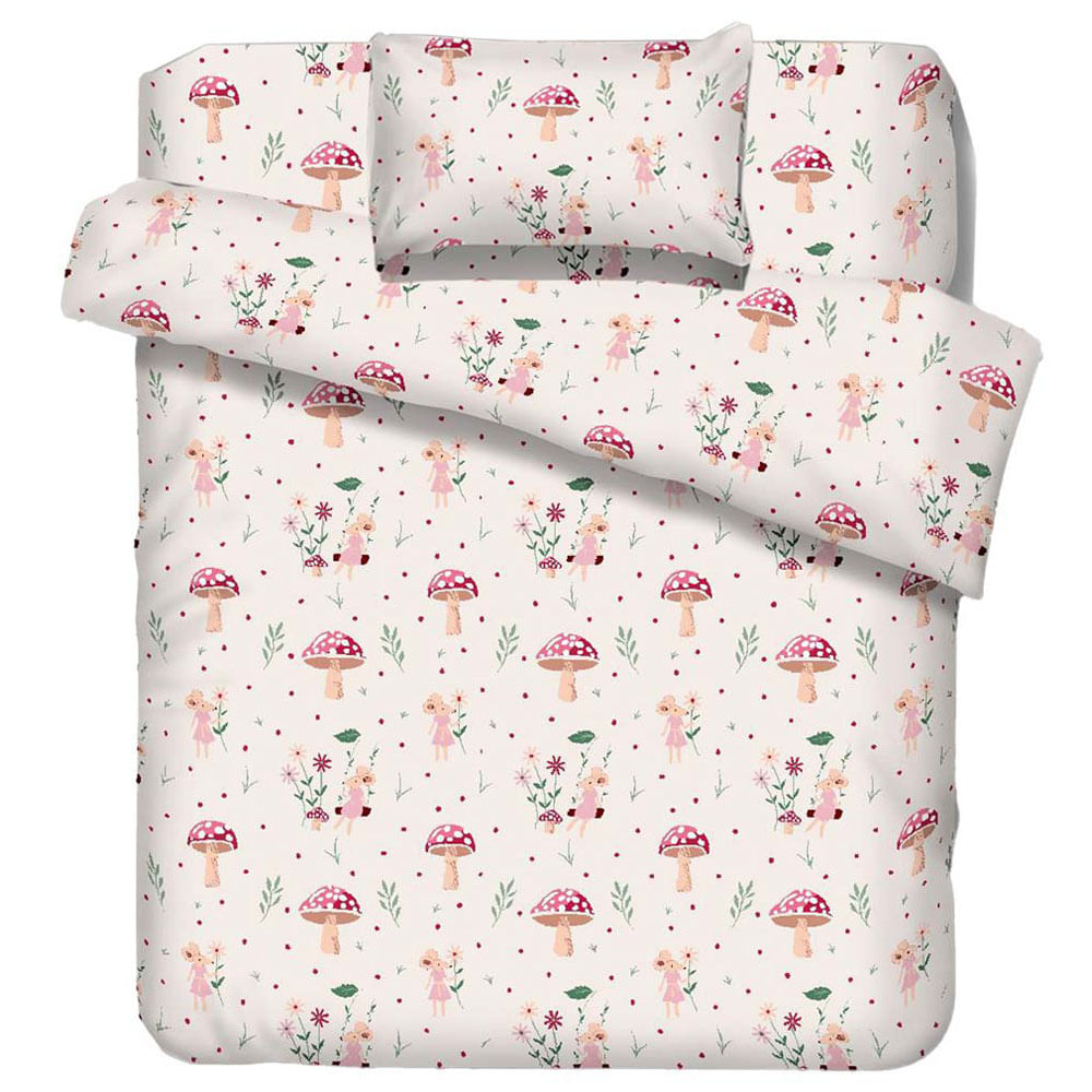 Sábanas DECO HOME Sweet Woods Dis1 1.5 Plazas