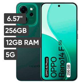Oppo Reno 14F 256GB Verde