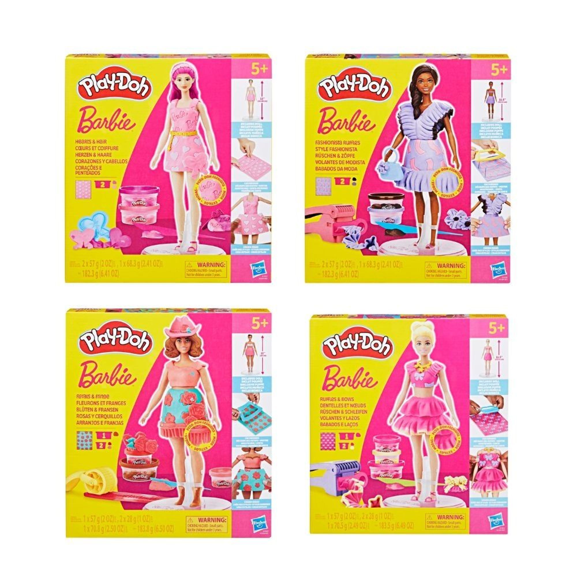 Muñeca Barbie Designer PLAY DOH ASTG1354