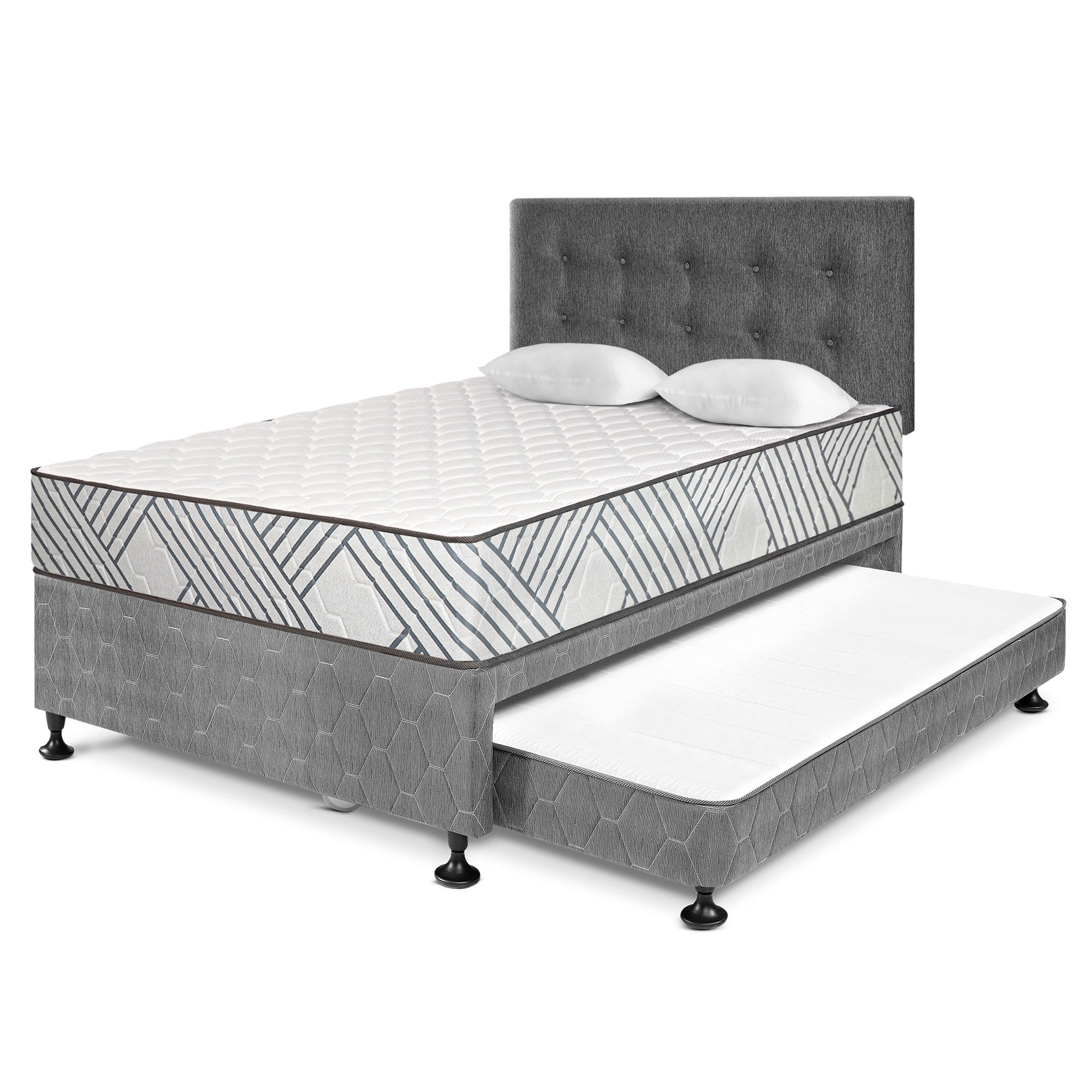 Juego de Dormitorio VIVA HOME Palmera Diván Novo 2 Plazas