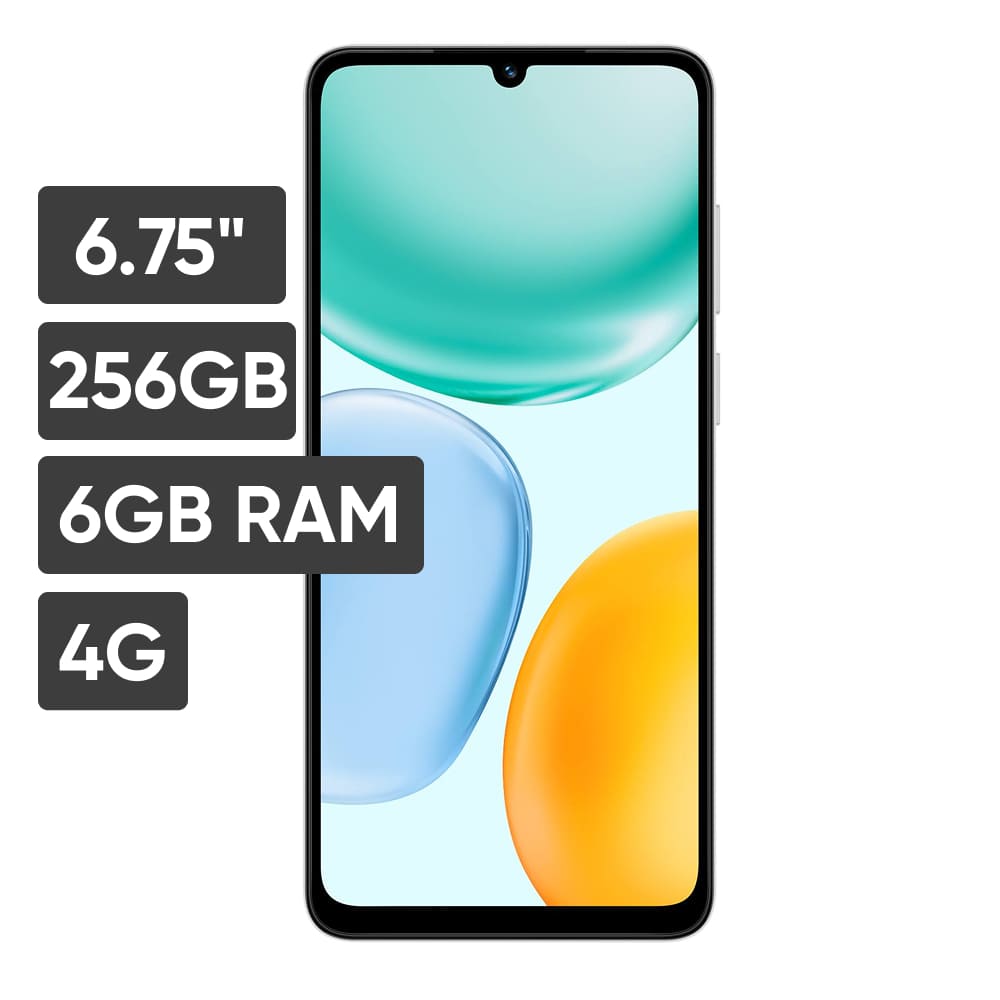 Smartphone HONOR X5C Plus 6.75"" 6GB 256GB 50 MP + Auxiliary Camera Silver