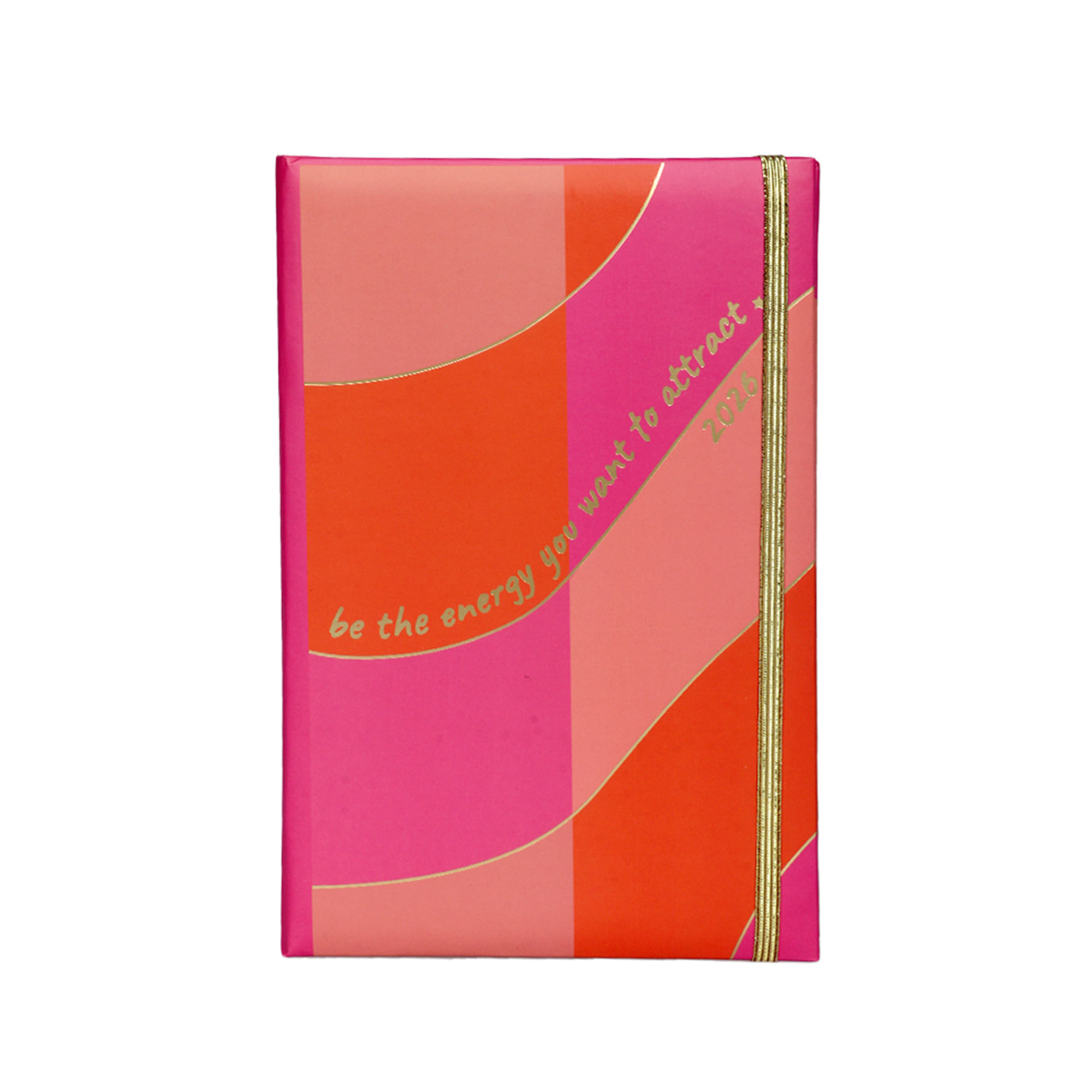 Agenda 2026 TrendyGold energía con lápiz ARTESCO