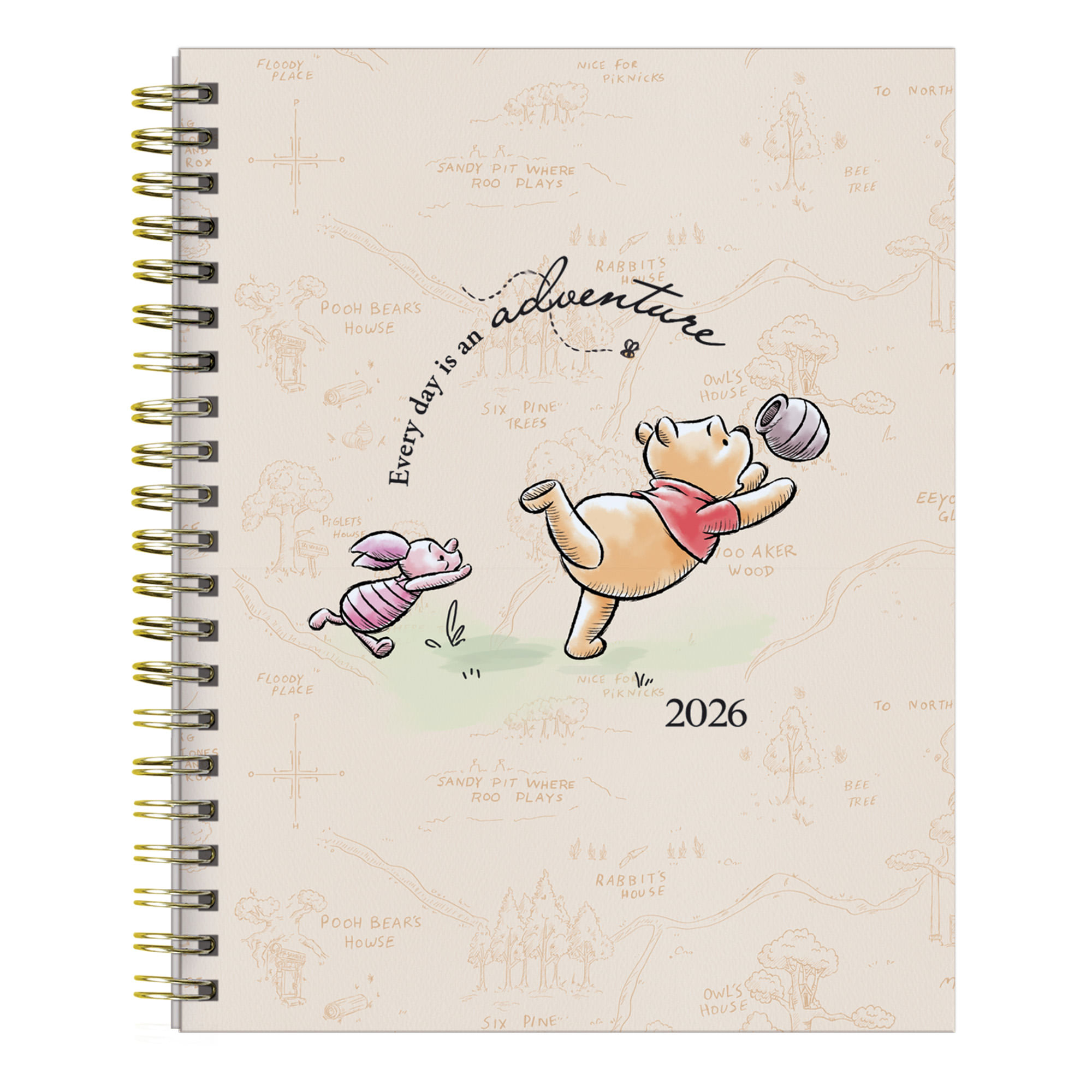 Brief planner Winnie Pooh DGNOTTAS