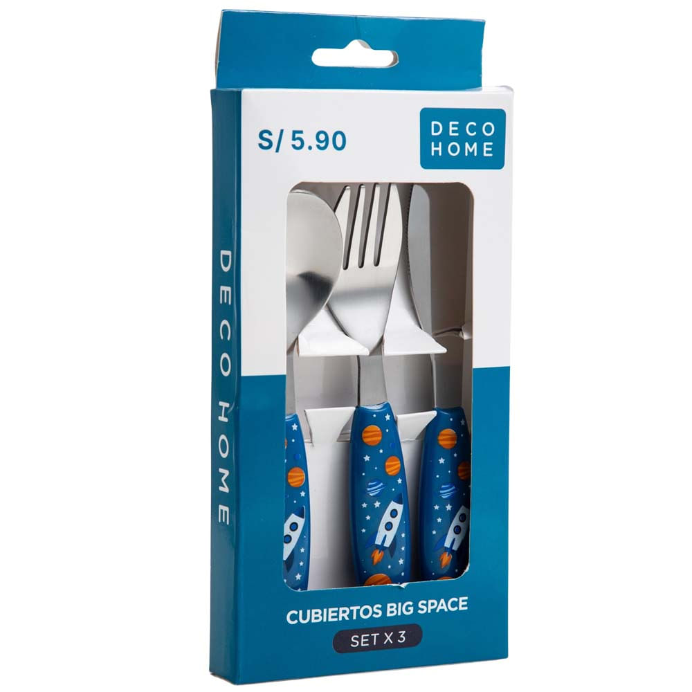 Cubiertos DECO HOME X3 Big Space