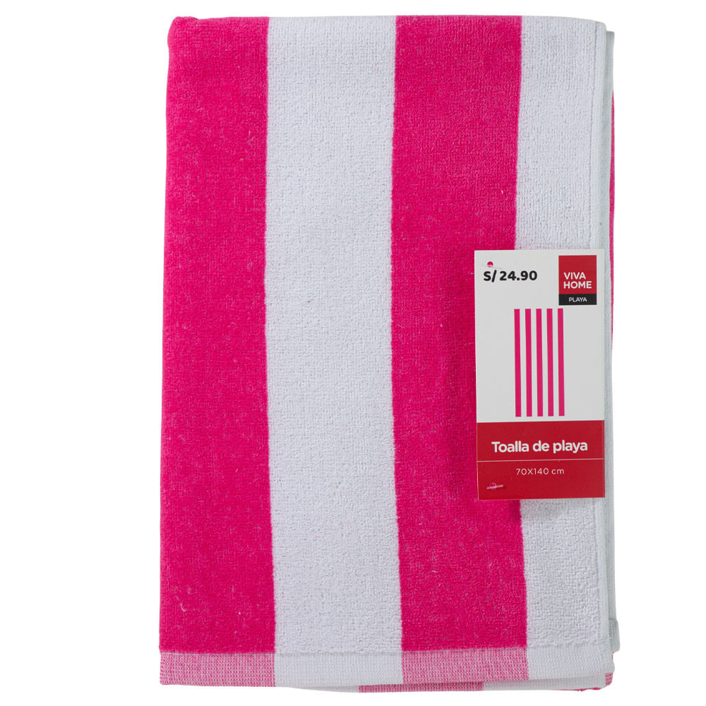 Toalla de Playa VIVA HOME Básico Rayas