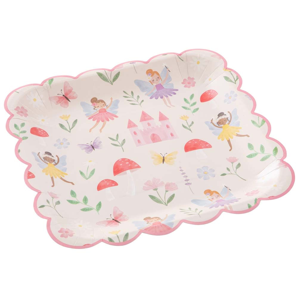 Pack de Platos diseño de hadas CLASS&WORK 10un