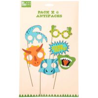 Pack de Antifaces temática Dino CLASS&WORK 8un