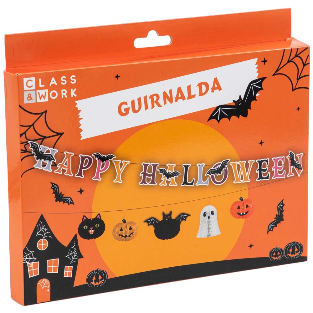 Guirnalda "Happy Halloween" CLASS&WORK
