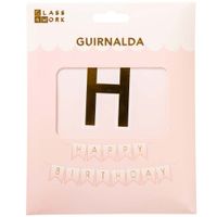 Guirnalda ""Happy Birthday"" tonos pastel CLASS&WORK