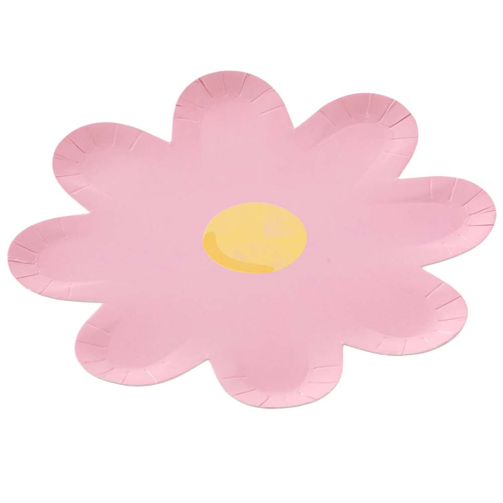 Pack de Platos diseño de hadas CLASS&WORK rosado 10un