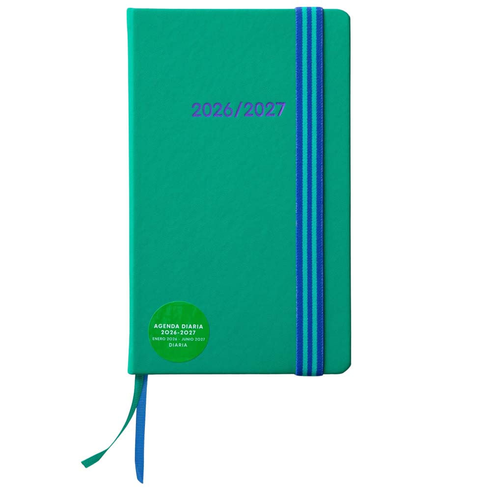 Planner 2026 verde CLASS&WORK 240 hojas