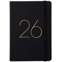 Agenda 2026 negro CLASS&WORK 192 hojas