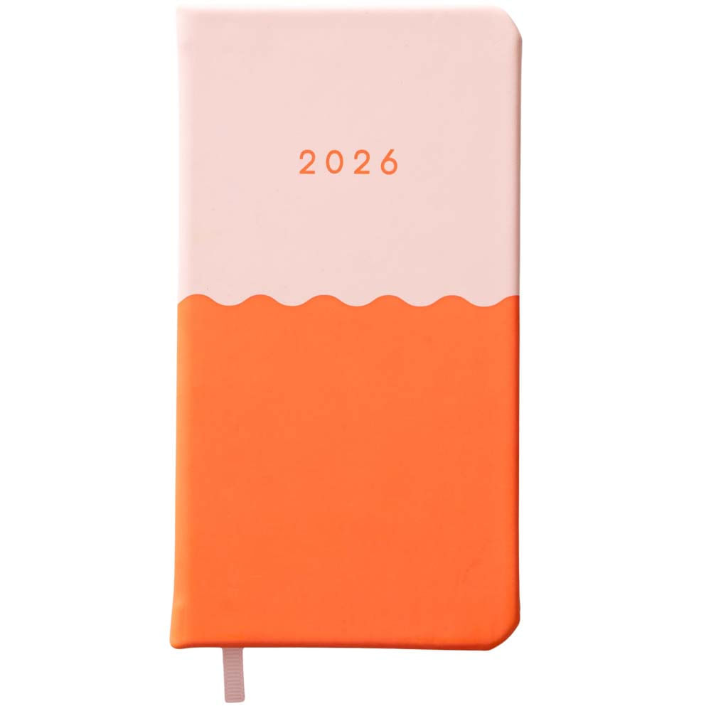 Diario semanal 2026 naranja CLASS&WORK 80 hojas