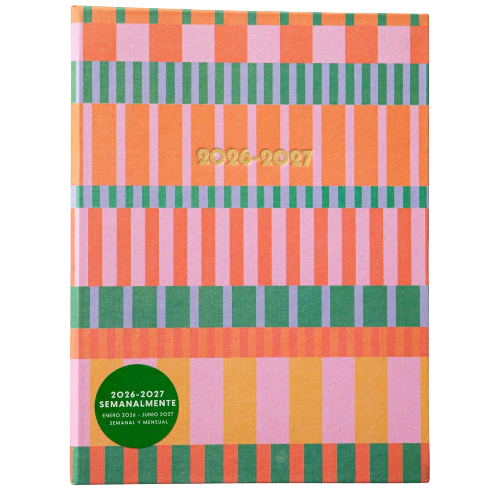 Planner 2026 diseño estampado CLASS&WORK 120 hojas