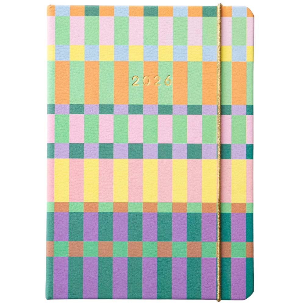 Diario semanal 2026 diseño estampado CLASS&WORK 80 hojas