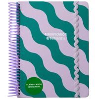 Planner espiral diseño waves CLASS&WORK 80 hojas