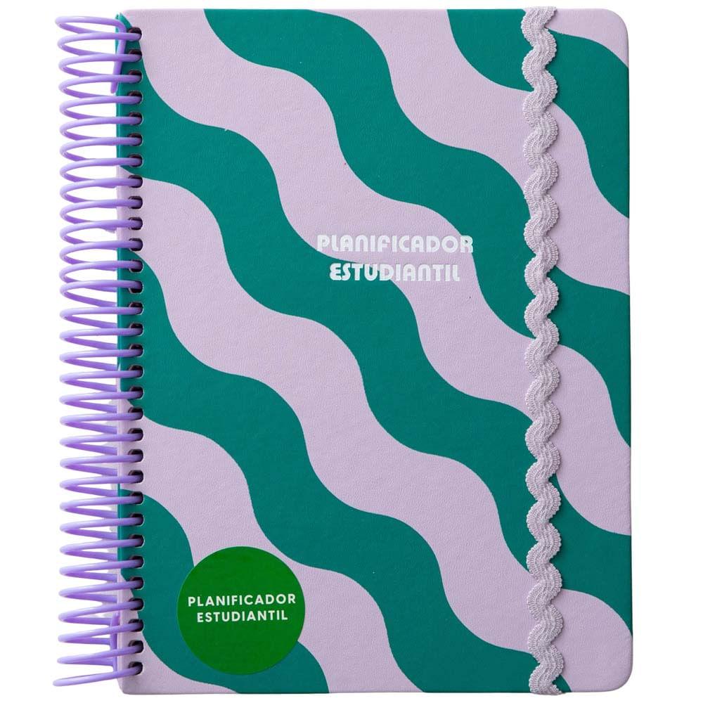 Planner espiral diseño waves CLASS&WORK 80 hojas