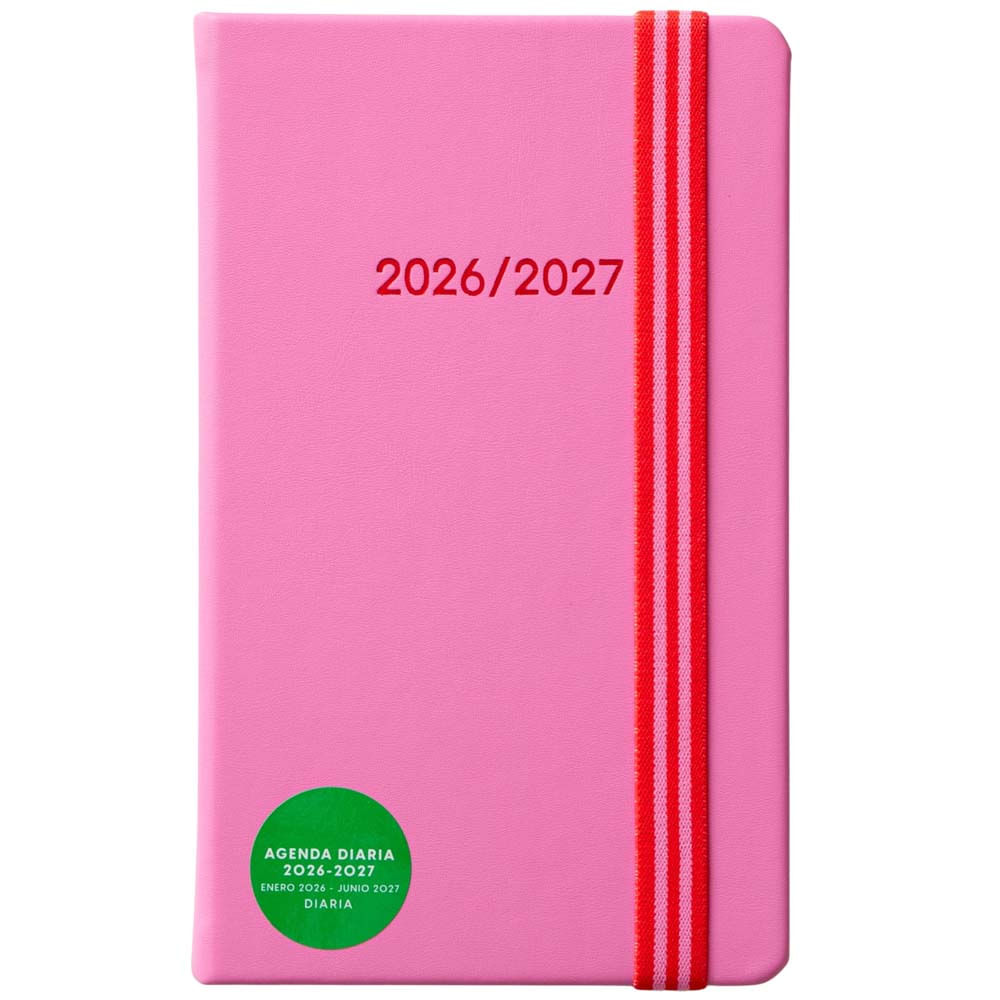 Planner 2026 fucsia CLASS&WORK 240 hojas