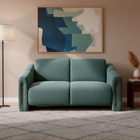 Sofa Serena 2 Cuerpos Verde