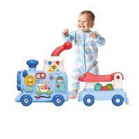 Correpasillos Baby Walker Train Baby Cam Azul