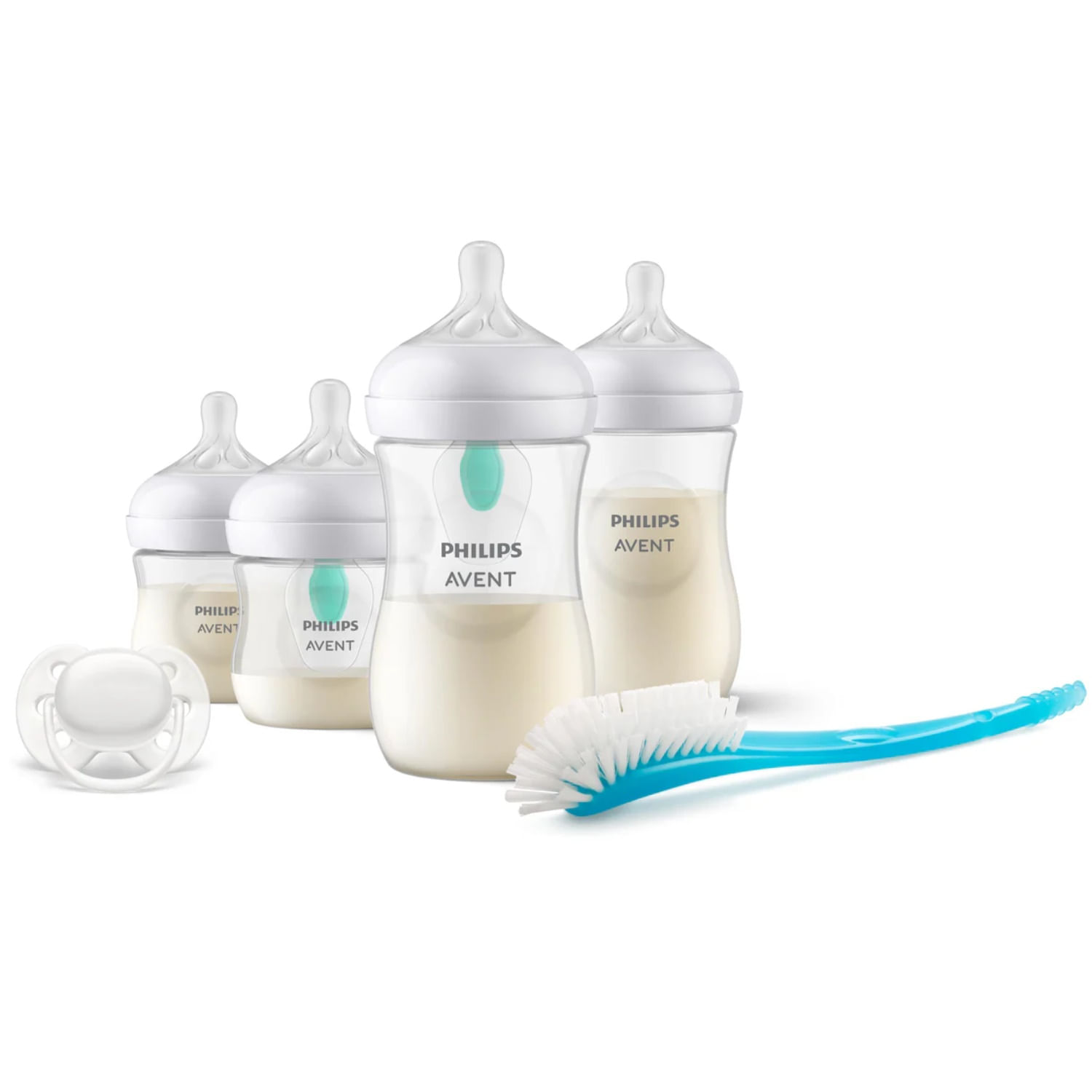 Set Philips Avent Natural Biberón 125Ml + Biberón 260Ml + Afv 125Ml + Afv 260Ml + Cepillo + Chupón