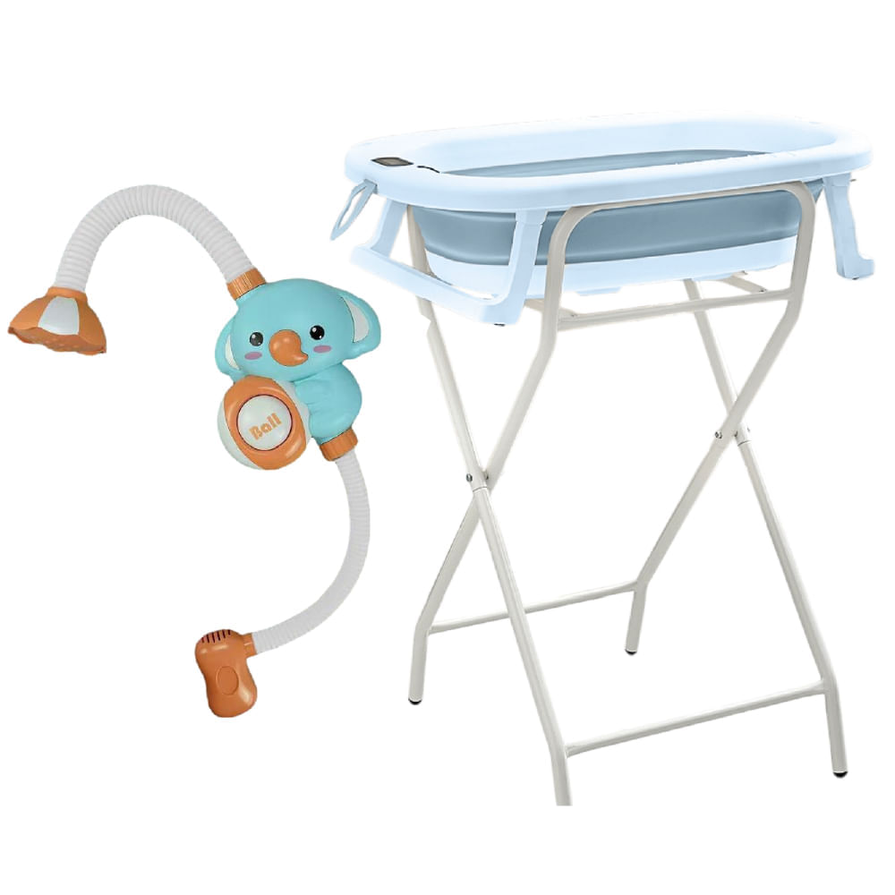 Bañera Splash Para Bebé Con Rac Baby Cam Azul