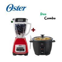 Combo Oster Licuadora BLSTKAGRPB + Arrocera 1.8 LtsCKSTRC1700B