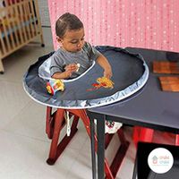 PROTECTOR DE SILLA DE COMER Plateado