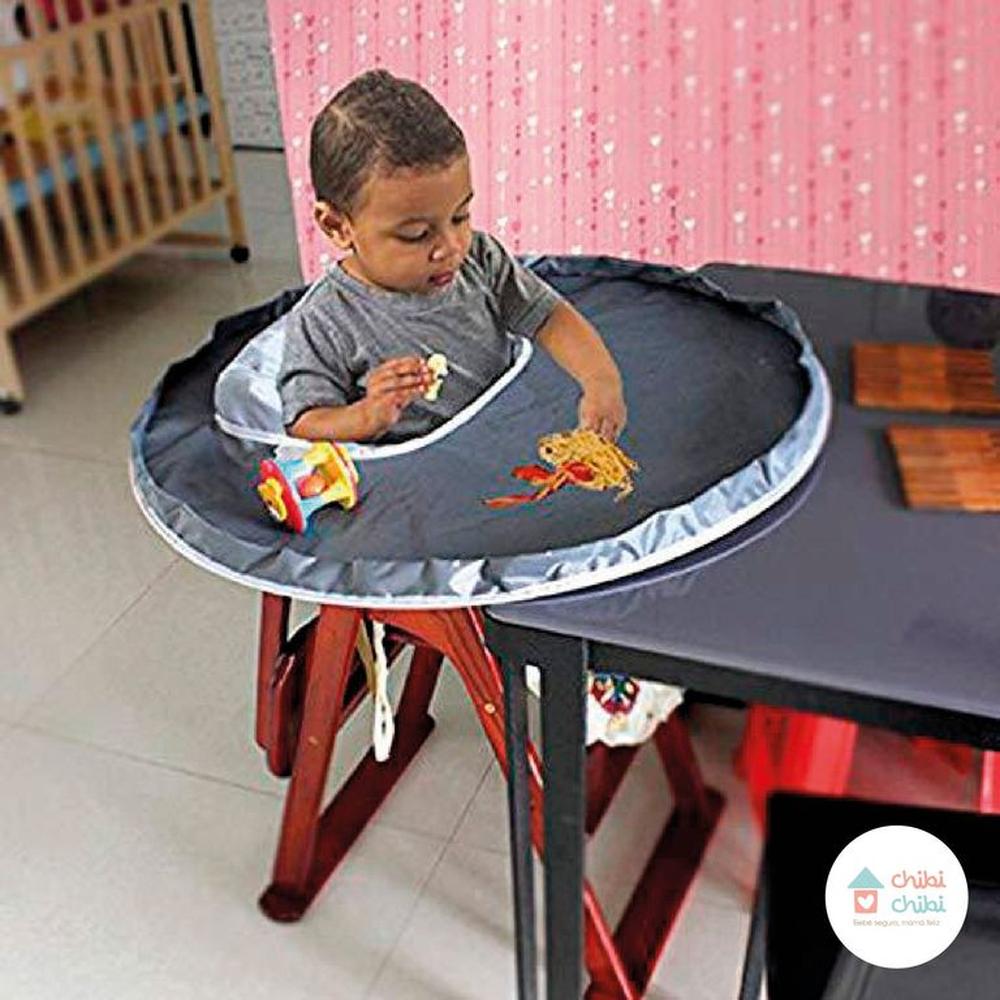 PROTECTOR DE SILLA DE COMER Plateado