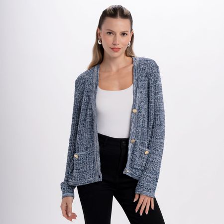 Chompa Mujer Malabar Blue Azul Talla XS