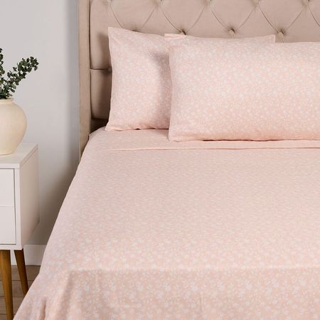 Sabana OI25 Micro Print Flor Rosa Queen