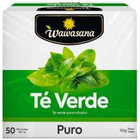 Té Verde Puro WAWASANA Caja 50g