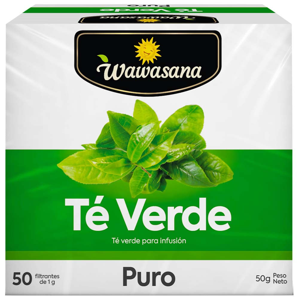 Té Verde Puro WAWASANA Caja 50g
