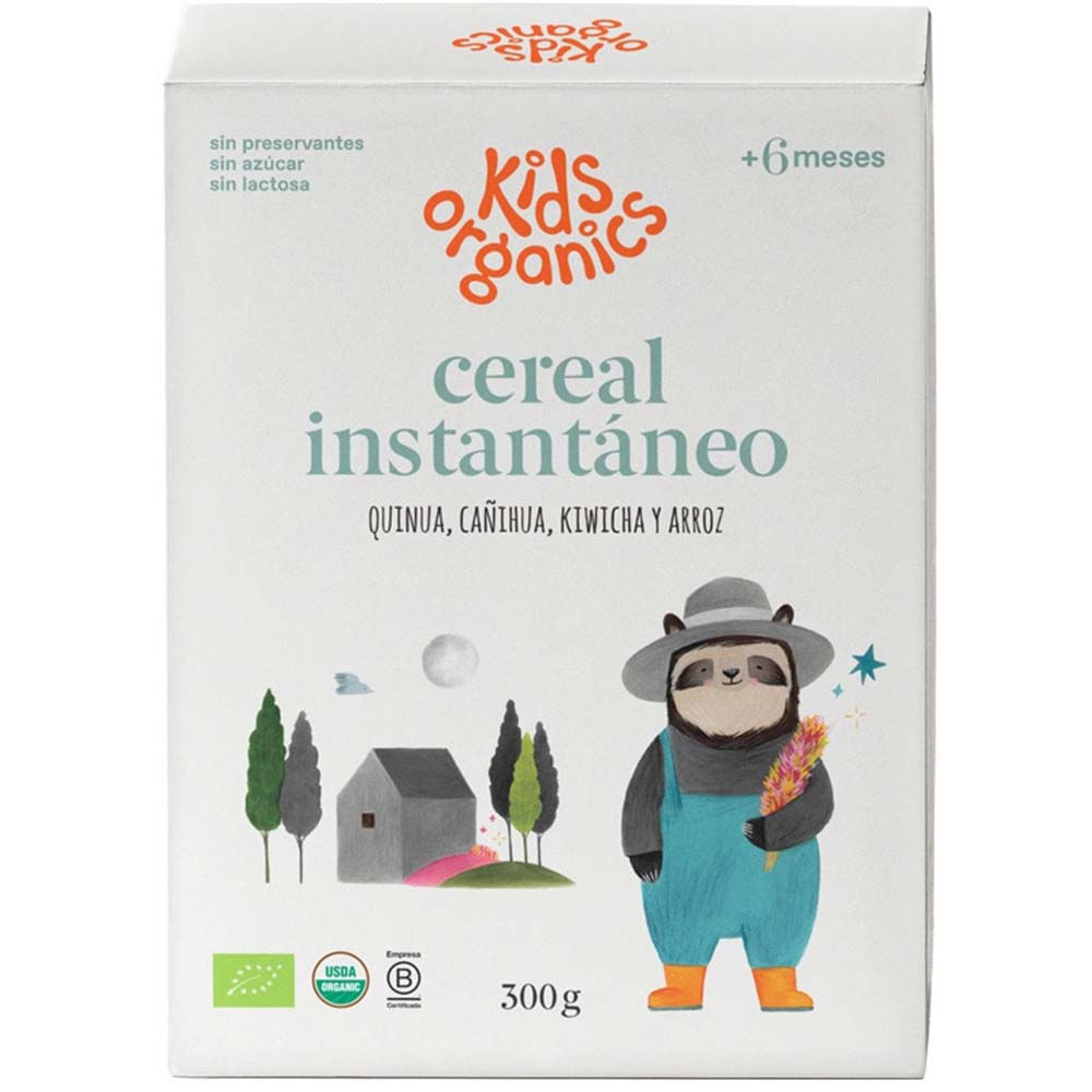 Papilla Instantánea KIDS ORGANICS Caja 300g