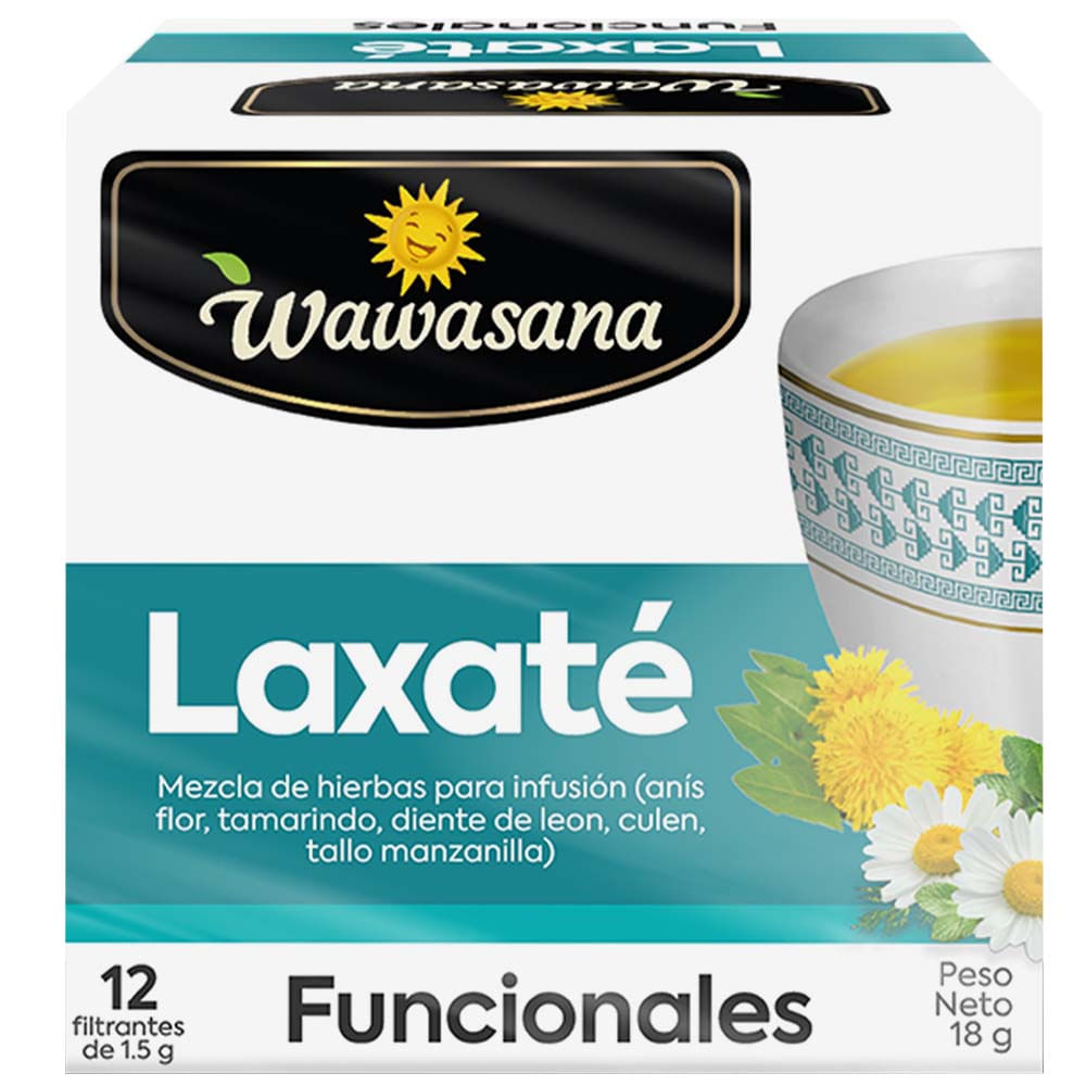 Infusión WAWASANA Laxate Caja 12un