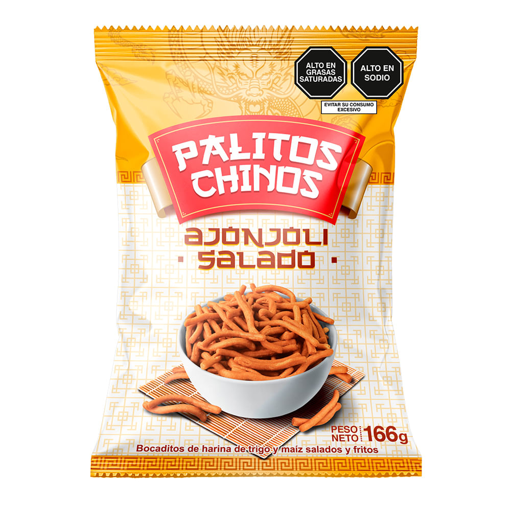 Ajonjolí Salado PALITOS CHINOS Bolsa 166g