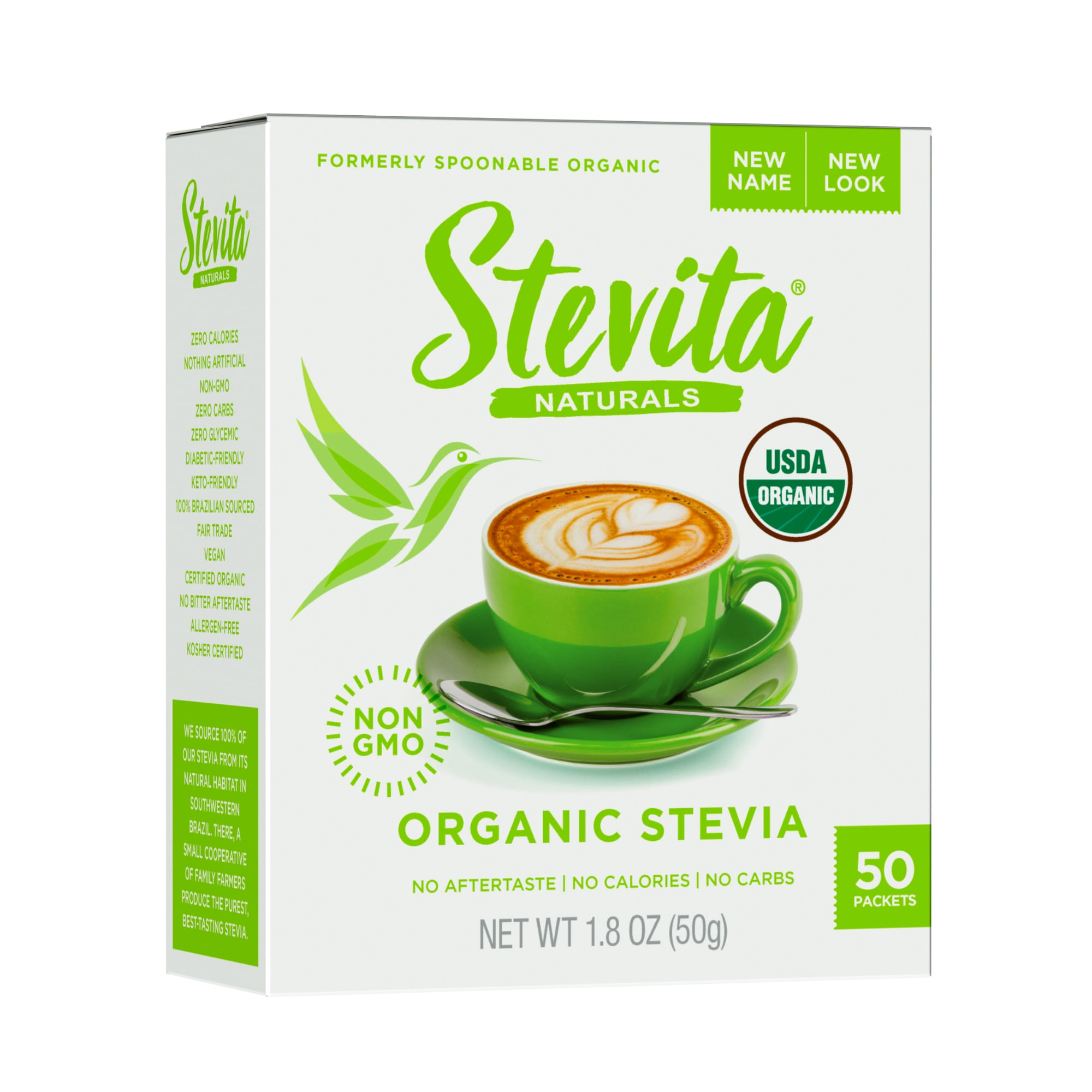 Endulzante Orgánico STEVITA Caja 50un