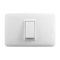Conmutador Simple Bticino Dplus Blanco de 10A 250V