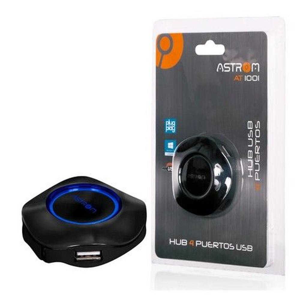 Hub 4 Puertos USB 2.0 AT-1001 - ASTROM