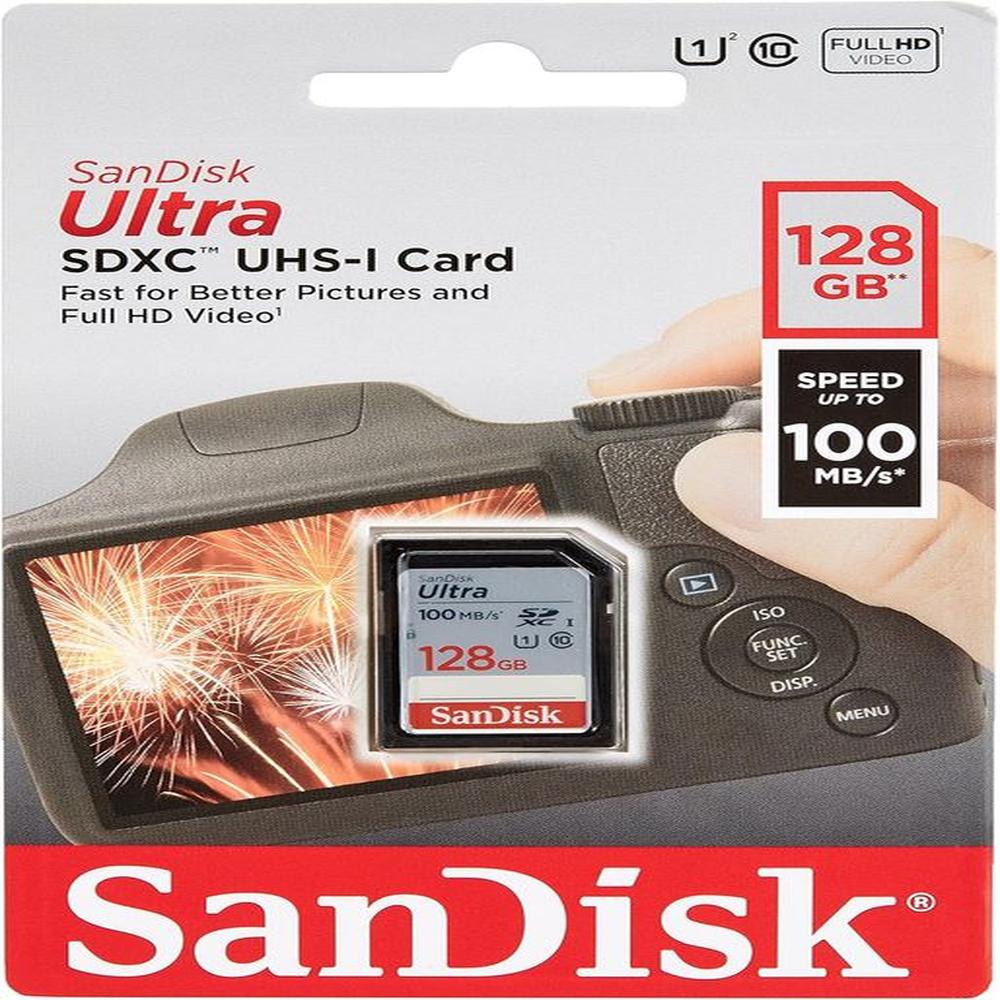 Memoria SD Sandisk Ultra 128GB SDSDUNR-128G-GN6IN