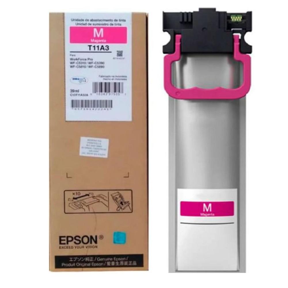 Bolsa de Tinta Epson T11A320-AL MAGENTA PARA WF C5810 WF-C5890