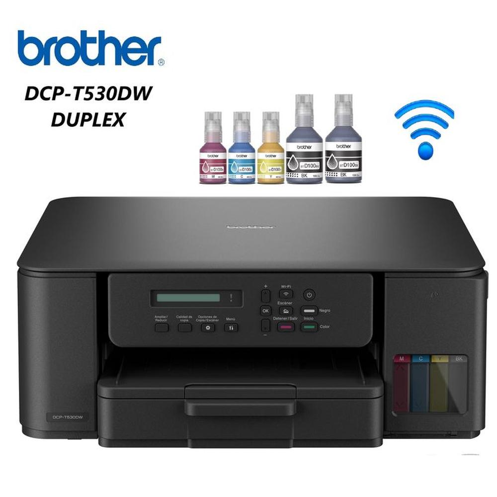 IMPRESORA BROTHER DCP-T530DW MULTIFUNC WIFI DUPLEX T530DW