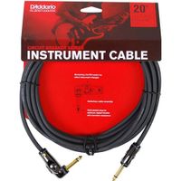 Cable Daddario Classic 6m Entrada L a Plug PW-AGRA-20