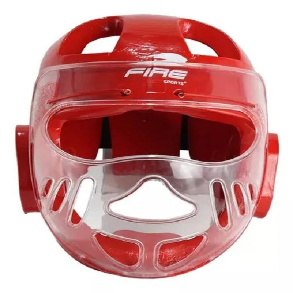 Casco Con Protector Facial
