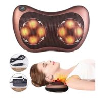 Almohada Masajeador Cuello Cervical Cojín Infrarrojo