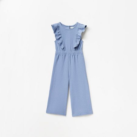 Enterizo Tejido Estructura Sfera Niña Azul 5