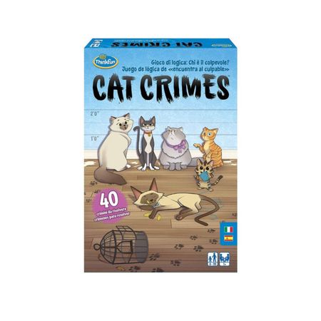 Juego De Logica Thinkfun Cat Crimes 