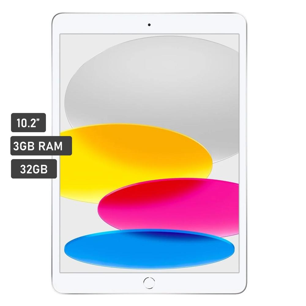 iPad 10.2 32GB 8TH Gen Chip A12 WIFI Plateado
